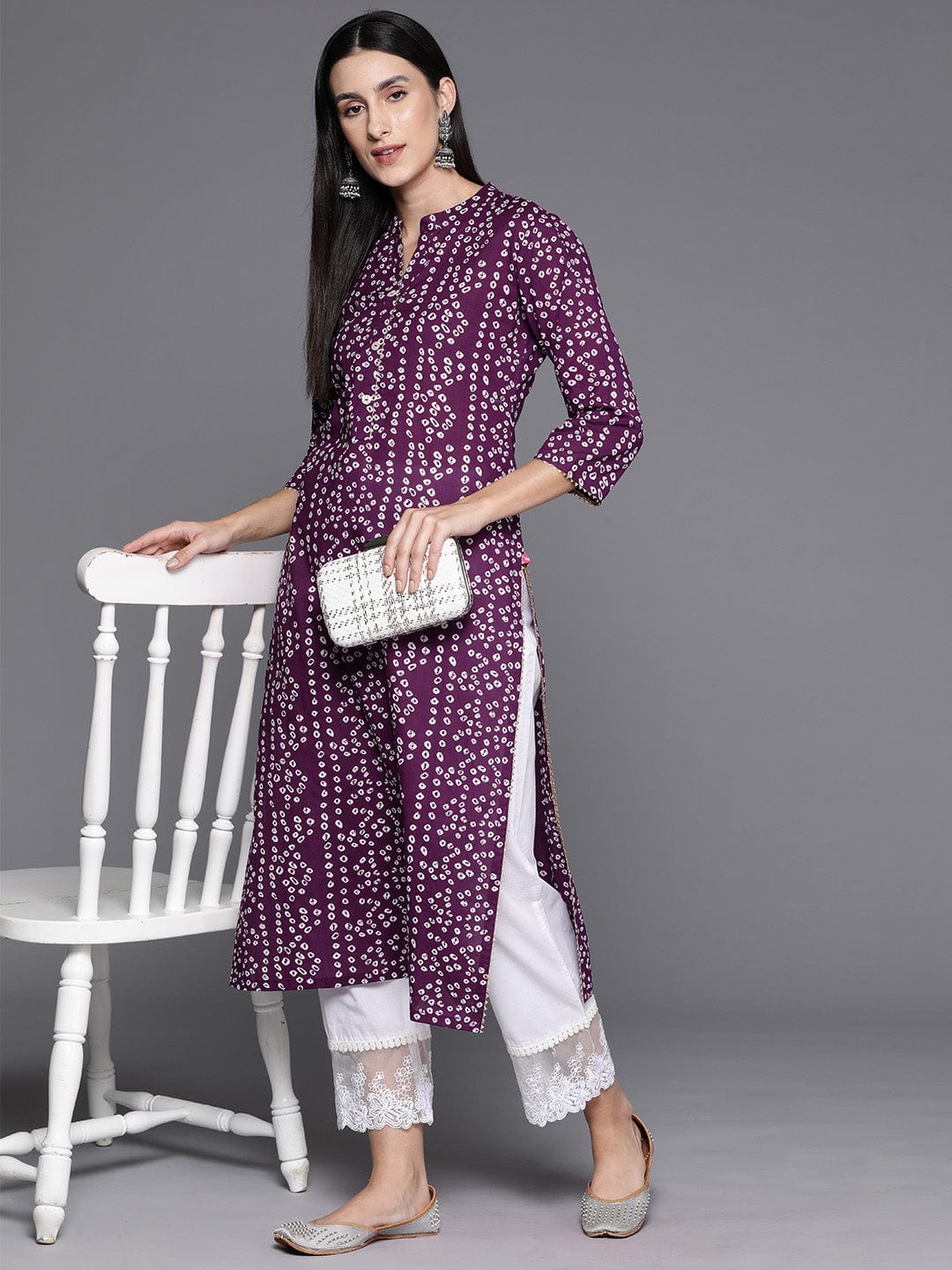 Buy online Paisley Printed Kurta Palazzo Set from ethnic wear for Women by  Varanga for ₹1479 at 59% off | 2024 Limeroad.com